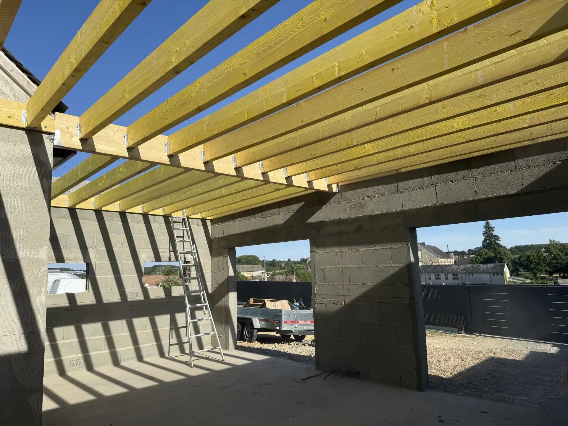 Rénovation charpente Sarthe