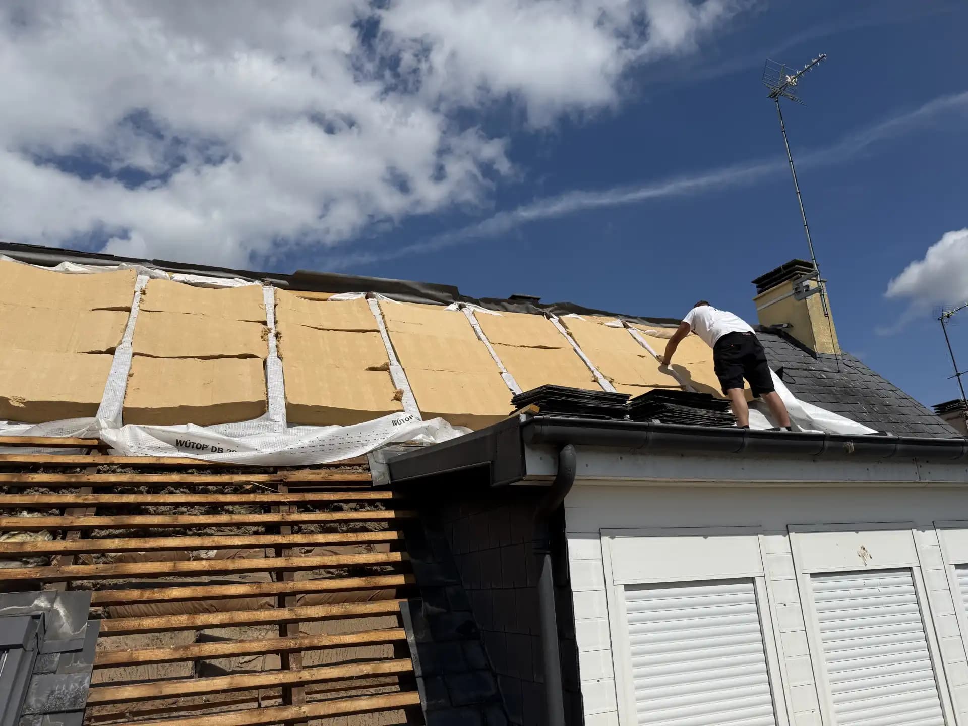 Isolation toiture Mans